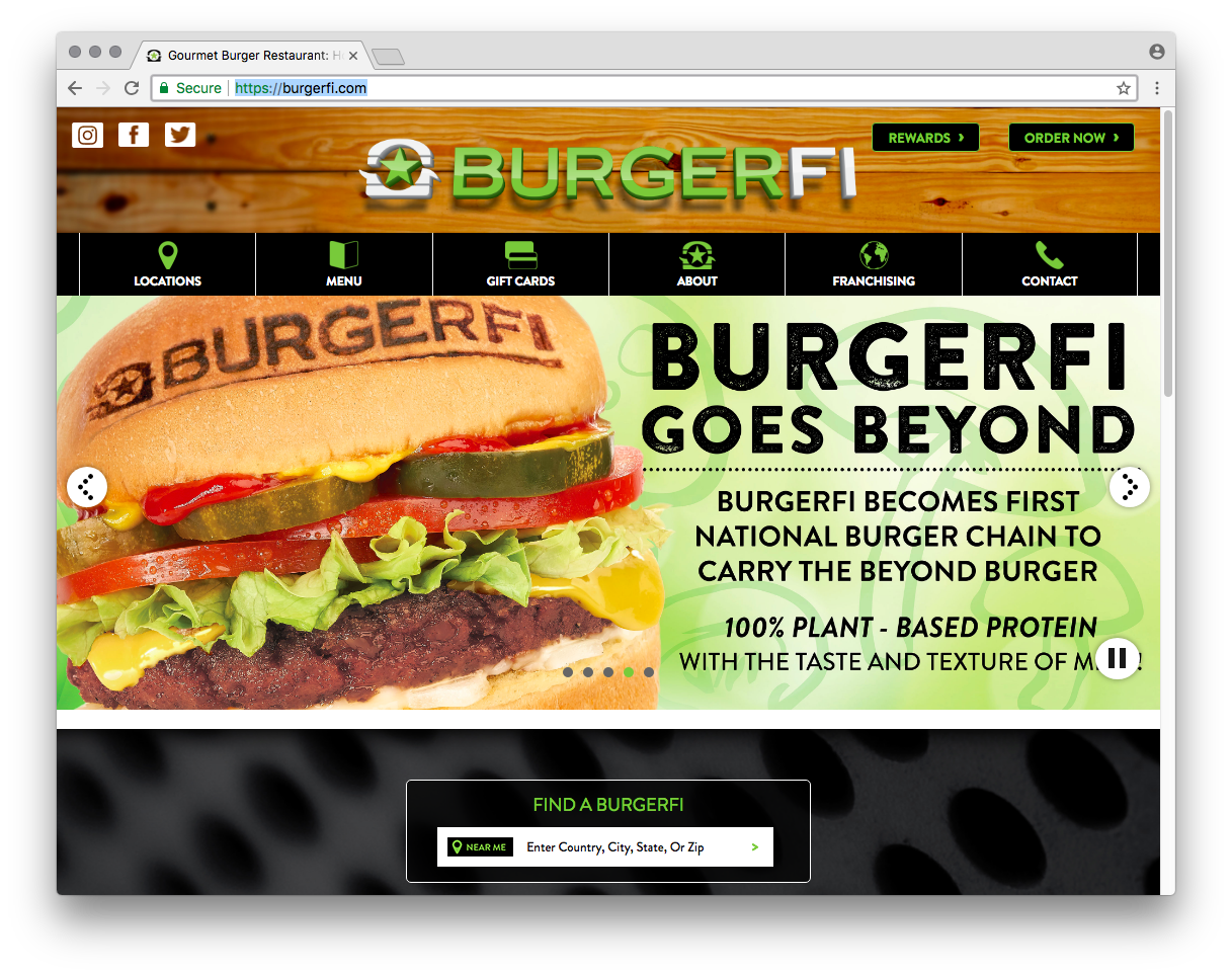 BurgerFi - Fonts In Use